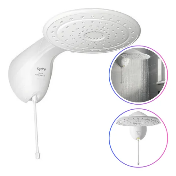 Chuveiro Elétrico Hydra Optima 8t Branco 5500w 127v