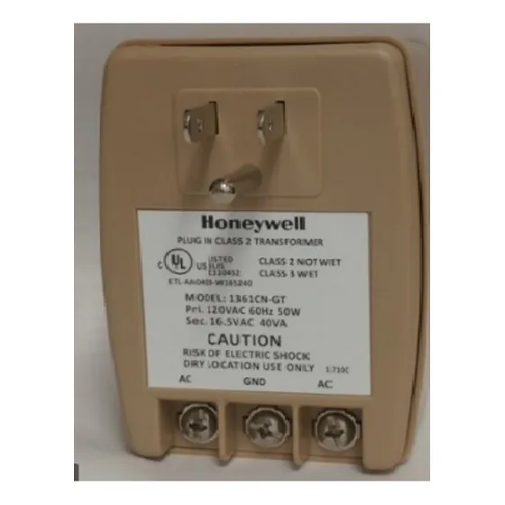 Transformador De 16.5vca 40va 1361cn-gt  Honeywell 