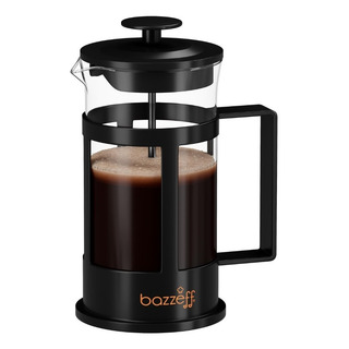 Prensa Francesa Bazzeff De Vidrio Para Cafe O Te De 350 Ml Color Negro Prensa Francesa Bazzeff De Vidrio Para Cafe O Te De 350 Ml Color Negro