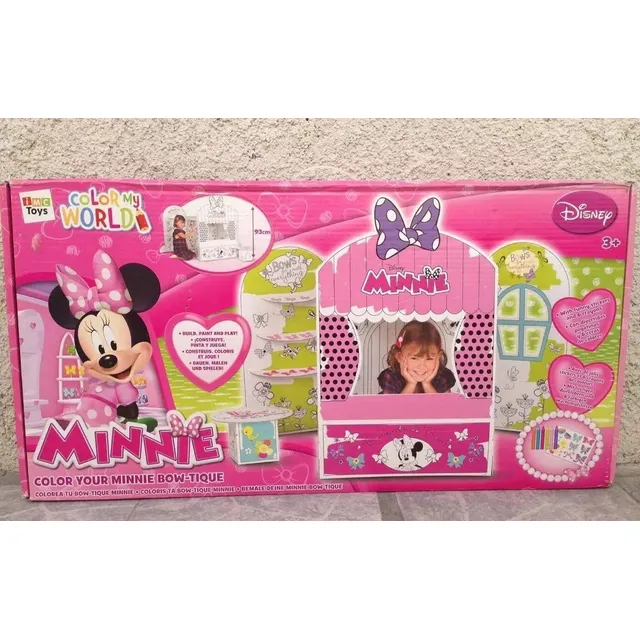De Disney Minnie Boutique Construye Pinta Y Juega Casa Nueva