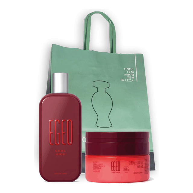 Kit Egeo Choc High Desodorante Colonia 90ml + SuflĂŞ Desod. Corporal 250g Kit Egeo Choc High Desodorante Colonia 90ml + SuflĂŞ Desod. Corporal 250g