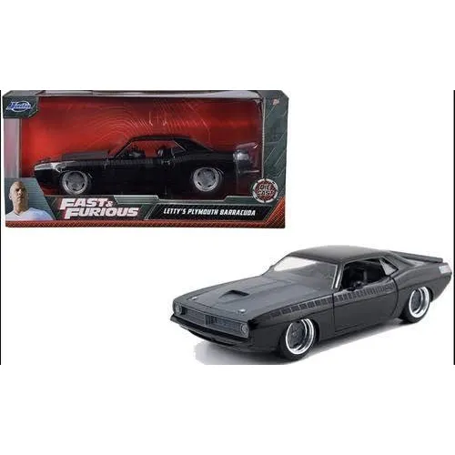 Letty´s Plymouth Barracuda Rápido Y Furioso 1:32 Jada