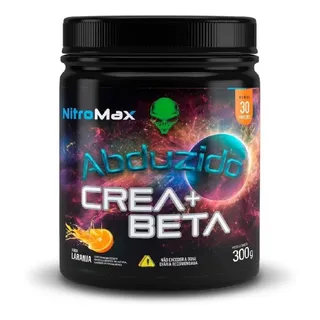 Creatina + Beta Alanina - Pote 300g - Nitromax Sabor Laranja Creatina + Beta Alanina - Pote 300g - Nitromax Sabor Laranja