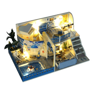 Diy Kit Para Armar Casa De Muñeca Miniatura Diy Kit Para Armar Casa De Muñeca Miniatura