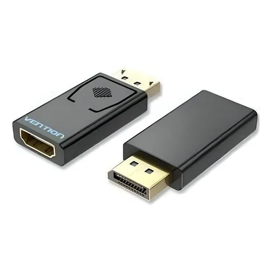 Adaptador Dispalyport Vention Dp Macho A Hdmi Hembra Laptop