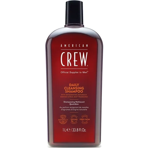 Shampoo Para Hombres Daily Shampoo American Crew Men 1000ml
