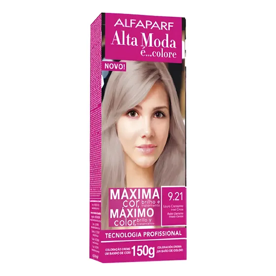 Coloração Cabelo Kit Tinta Alta Moda 150g Todas As Cores