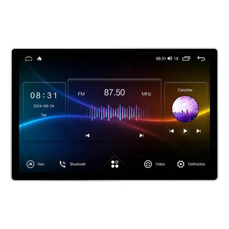Multimidia Rav4 2006/2012 Octacore 4gb 64gb 13p Carplay Preto