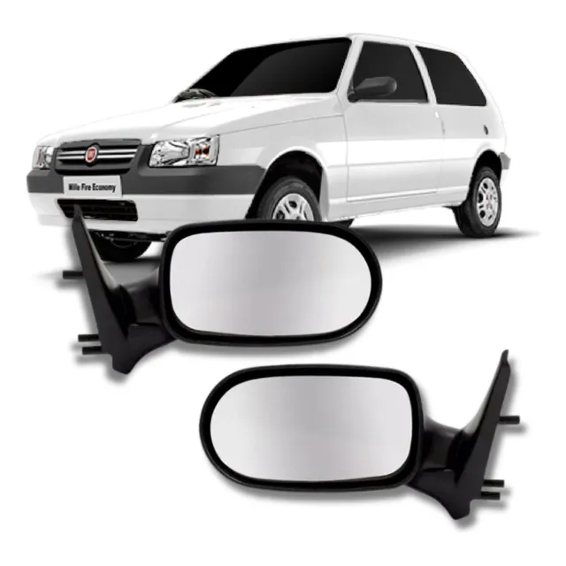 Par Retrovisor Fiat Uno 2004 2005 2006 07 2008 2009 2 Portas
