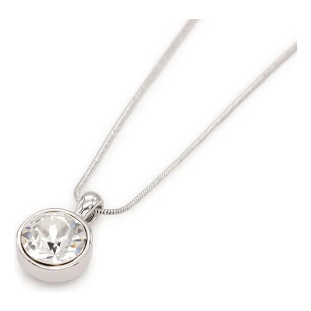 Colgante Hecho Con Cristal Swarovski  En Dorado.