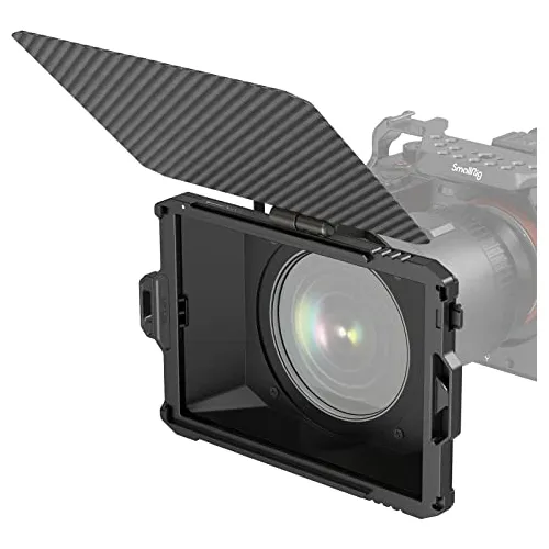 Mini Matte Box Lite, Caja Mate Dslr Bandera Superior De...
