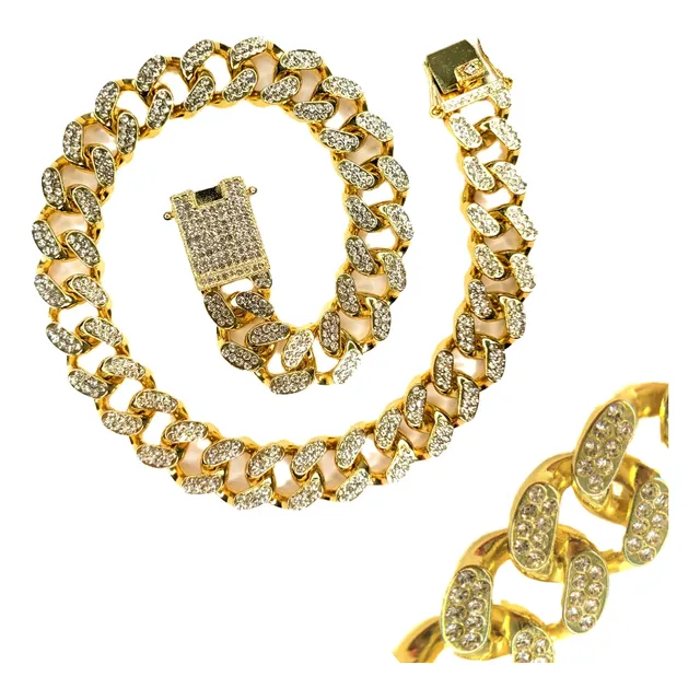 Cadenas Cubanas Gruesas Caballero Unisex 