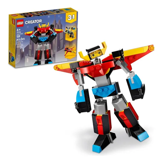Set De Construccion Lego Creator 31124 Super Robot