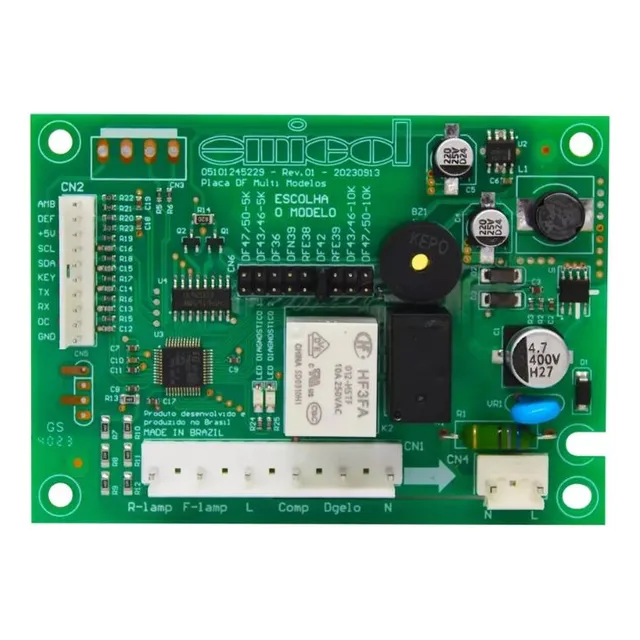 Placa Potência P/ Geladeira Electrolux Df47  Df50 10k Bivolt