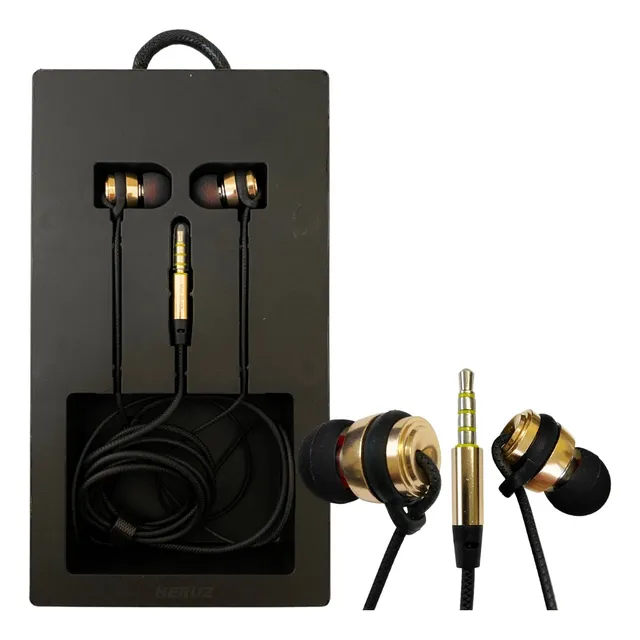 Fone De Ouvido P2 Estéreo Com Microfone Grave Forte Premium