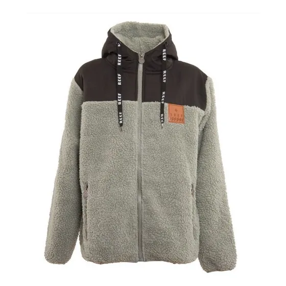 Reef ~ Polar Sherpa Full Cierre Frontal, Color Verde