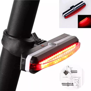 Luz Trasera Para Bicicleta Con Leds De Dos Colores, Impermea Luz Trasera Para Bicicleta Con Leds De Dos Colores, Impermea