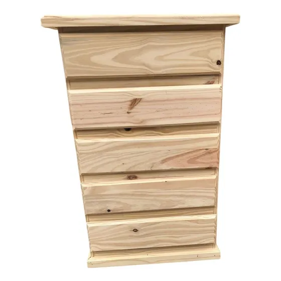 Chifonier Cajonera Madera Pino 5 Cajones Economico