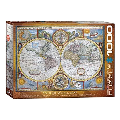 Eurographics Nuevo Y Preciso Mapa Del Rompecabezas Mundi [u]