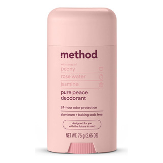 Deodorant Method Pure Peace, 78 Ml, 24 Horas, Protección Con Deodorant Method Pure Peace, 78 Ml, 24 Horas, Protección Con