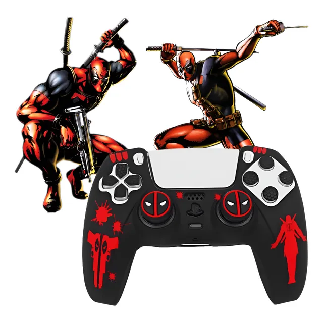Funda Protectora Para Control Ps5 Dualsense Deadpool Play 5