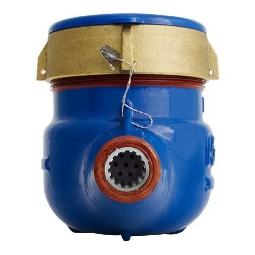Medidor De Agua , Con Conectores De Bronce En 3/4