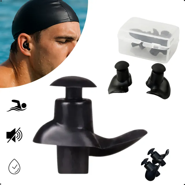 Protetor Auricular Tampão Ouvido Natação Moldável Barulho