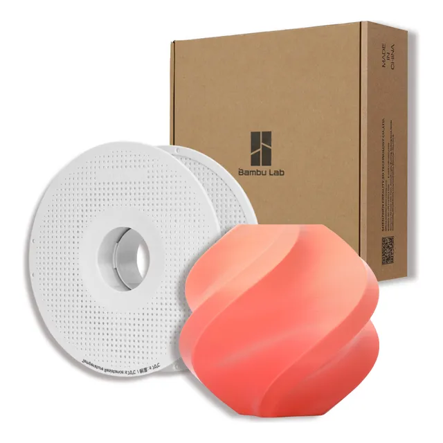 Filamento Pla Basic Bambu Lab Bicolor Gradiente 1 Kg