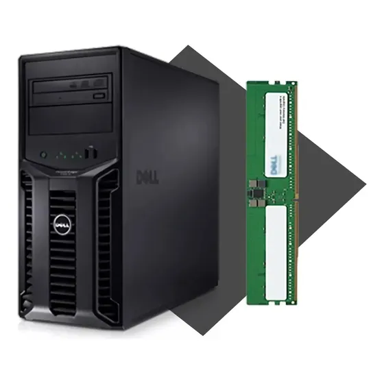 Memoria 8gb Pc3- 12800e 1600mhz Para Dell Poweredge  T110 Ii