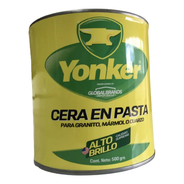 Cera En Pasta Para Granito Cuarzo Mármol Concreto 500 Grs