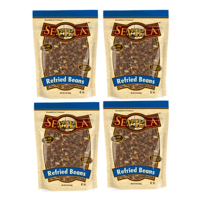 Frijoles Redfried Deshidratados 227 G Paquete De 4 Cocción R