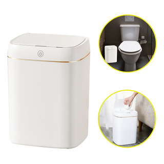 Lixeira Banheiro Cozinha Sensor Automático Inteligente Wc Lixeira Banheiro Cozinha Sensor Automático Inteligente Wc