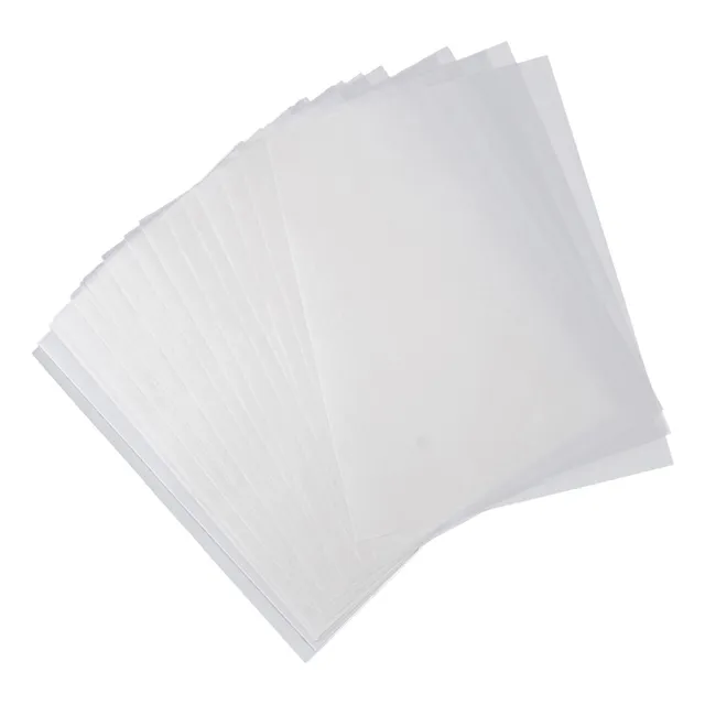 120 Piezas De Papel De Calco A4, Papel De Pergamino, Papel D
