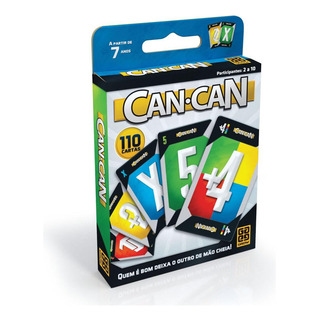 Jogo De Cartas Can Can - Grow Jogo De Cartas Can Can - Grow
