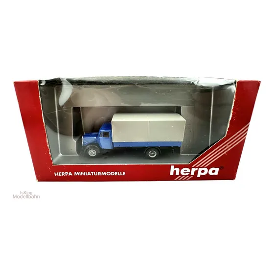 Camion Mercedes Benz Coleccion Herpa 1/87 Azul