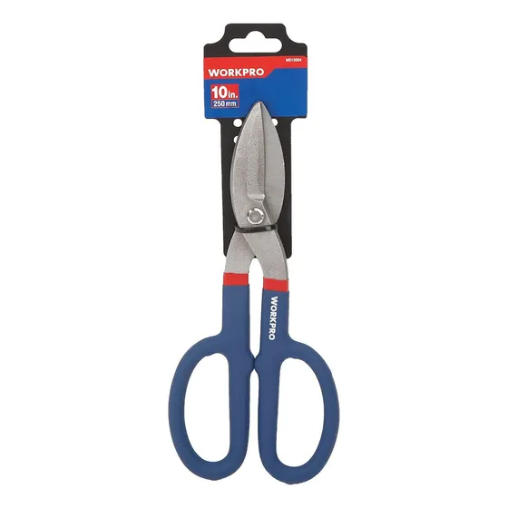 Tijera Corte Recto Para Latonero Hojalatero 10plgd Workpro