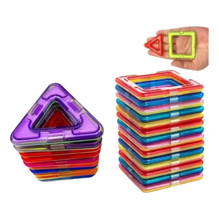 Blocos Magnéticos De Construção- Brinquedo De Montar Com Ima Blocos Magnéticos De Construção- Brinquedo De Montar Com Ima