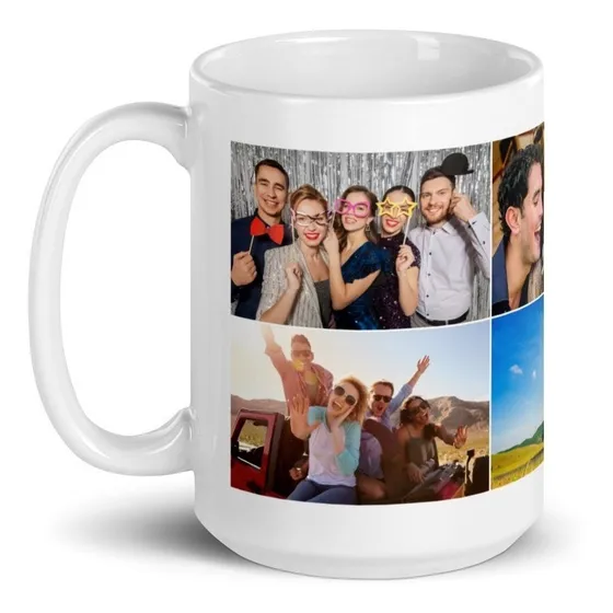 Taza Personalizada Grande Sublimada Fotos Nombre Regalo