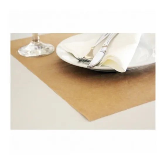 Manteles Individuales Descartables Ecológico Bar Resto Kraft