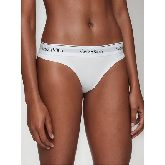 Pantie Cotton Blanco Calvin Klein