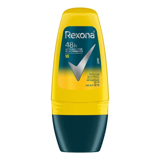 Antitranspirante Rexona V8 Roll On X 50 Ml
