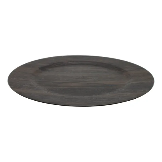 Plato Base 33cm Wayu-mimbral Color Marrón