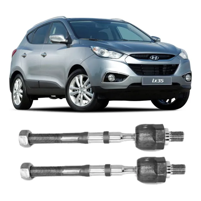 Par Braço Barra Articulação Axial Hyundai Ix35 2010 Até 2014