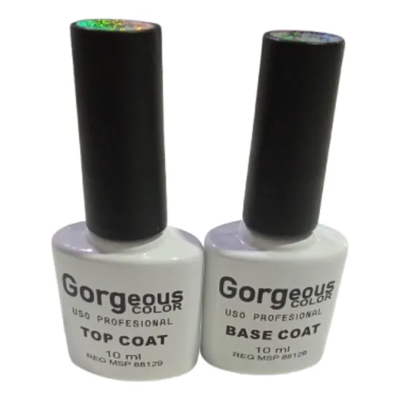 Kit De Base Coat Y Top Coat  / Esmaltado Semipermanente