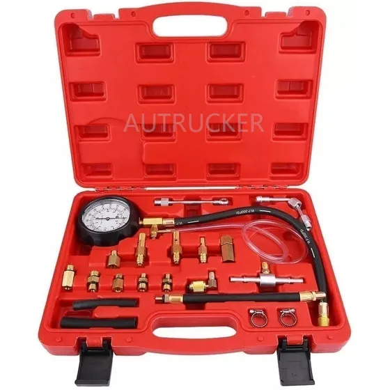 Autrucker Tu-114 0-140 Psi Bomba De Combustible Para Auto Y Camioneta Probador Manómetro Gasolina