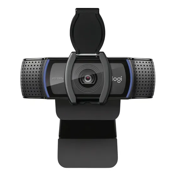 Cámara Web Logitech C920s Pro Full HD 30FPS Color Negro