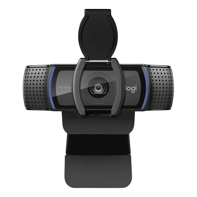 Cámara Web Logitech C920s Pro Full HD 30FPS Color Negro