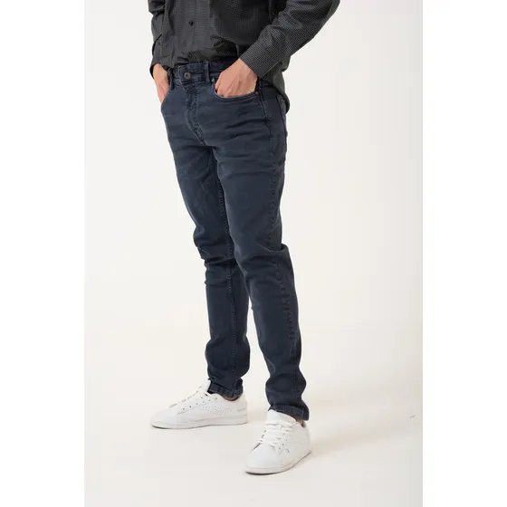 Pantalón De Jean Para Hombre Strech Alicrado Liso