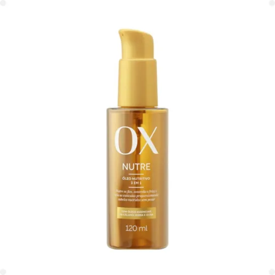 Óleo Nutritivo 3 Em 1 Ox Nutre 120ml