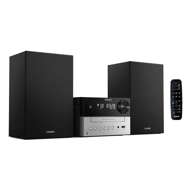 Sistema Estéreo Bluetooth Philips Para El Hogar Con Reproduc
